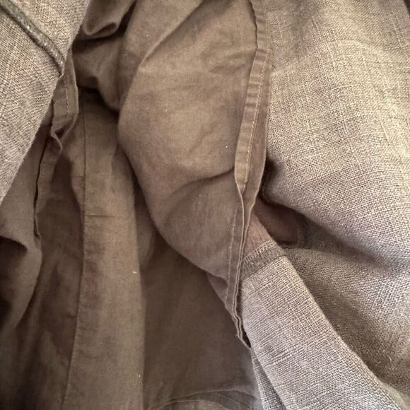 Free People Bohemian Festival Tiered Drawstring Pleated Color Block Skirt SZ L - Picture 7 of 12